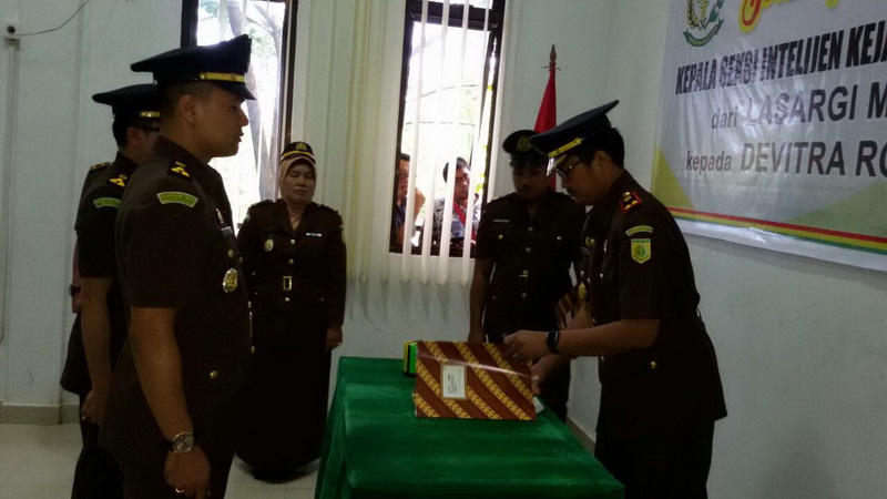 Jumat, Kajari Kampar Gelar Sertijab Kasi Intel